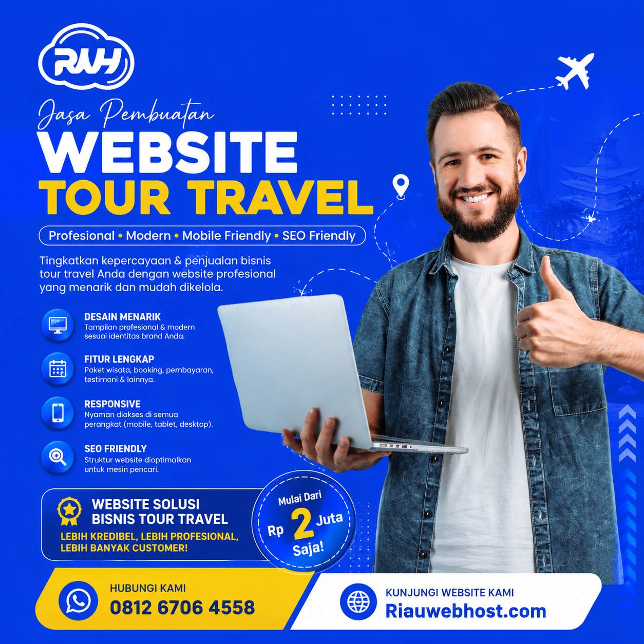 Jasa Pembuatan Website Tour Travel